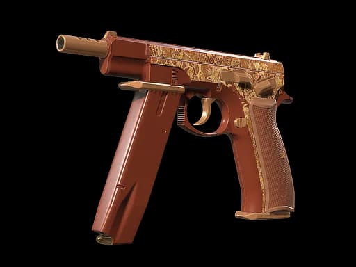 CZ75-Auto | Honey Paisley