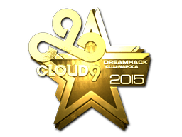 Sticker | Cloud9 (Gold) | Antwerp 2022
