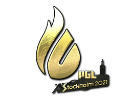 Sticker | Copenhagen Flames (Gold) | Antwerp 2022