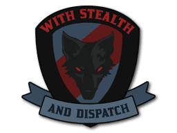 Sticker | Black Dog