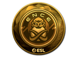 Sticker | ENCE (Gold) | Rio 2022