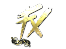 Sticker | Fluxo (Gold) | Austin 2025