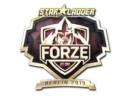 Sticker | forZe eSports (Gold) | Berlin 2019