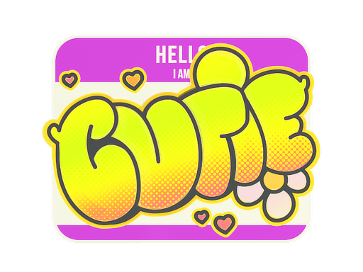 Sticker | Cutie (Holo)