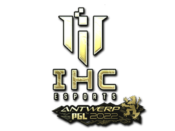 Sticker | IHC Esports (Gold) | Rio 2022