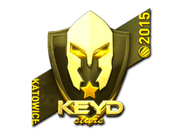 Sticker | Keyd Stars (Gold) | Katowice 2015