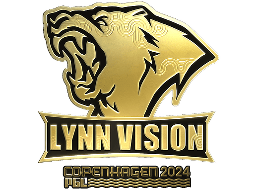 Sticker | Lynn Vision (Gold) | Austin 2025