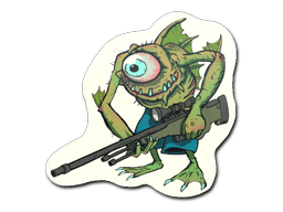 Sticker | Green Cyclawps