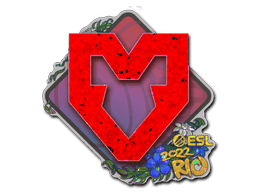 Sticker | MOUZ (Glitter) | Shanghai 2024