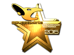 Sticker | mousesports (Gold) | Cologne 2016