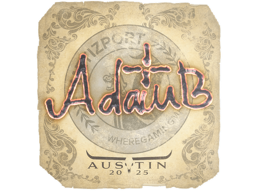 Sticker | adamb | Austin 2025