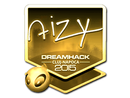 Sticker | aizy (Gold) | Cologne 2016