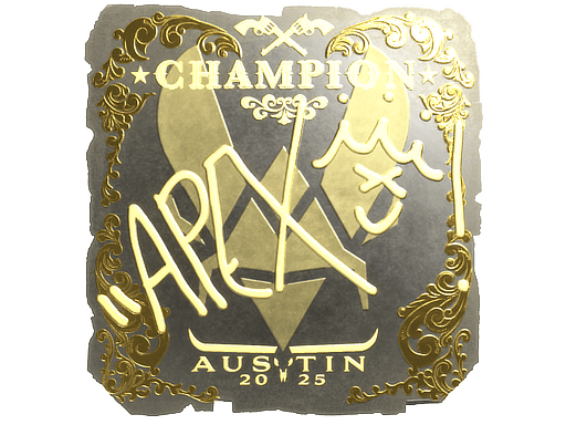 Sticker | apEX (Gold, Champion) | Austin 2025