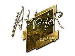 Sticker | Attacker (Gold) | Berlin 2019