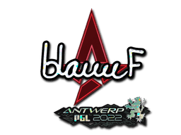 Sticker | blameF (Glitter) | Shanghai 2024