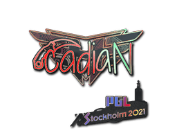 Sticker | cadiaN (Holo) | Rio 2022
