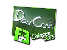 Sticker | DavCost (Foil) | Cologne 2015