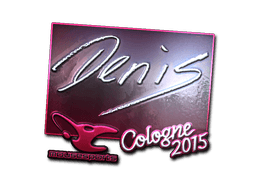 Sticker | denis (Foil) | Cologne 2016