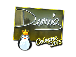 Sticker | dennis (Foil) | Cologne 2016