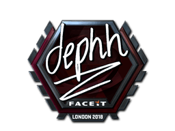 Sticker | dephh (Foil) | Katowice 2019
