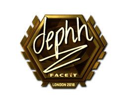 Sticker | dephh (Gold) | Katowice 2019