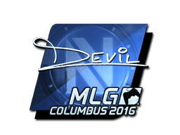 Sticker | DEVIL (Foil) | Cologne 2016