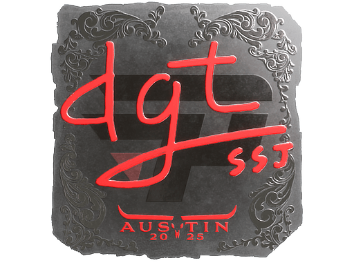 Sticker | dgt (Foil) | Austin 2025