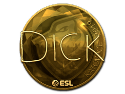 Sticker | DickStacy (Gold) | Berlin 2019
