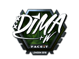 Sticker | Dima (Foil) | Katowice 2019