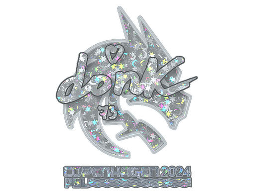 Sticker | donk (Glitter) | Shanghai 2024