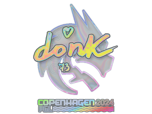 Sticker | donk (Holo) | Austin 2025