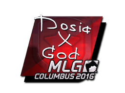 Sticker | Dosia (Foil) | Cologne 2016