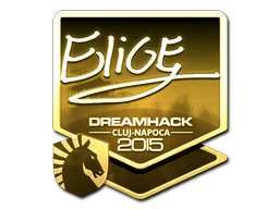 Sticker | EliGE (Gold) | Cologne 2016