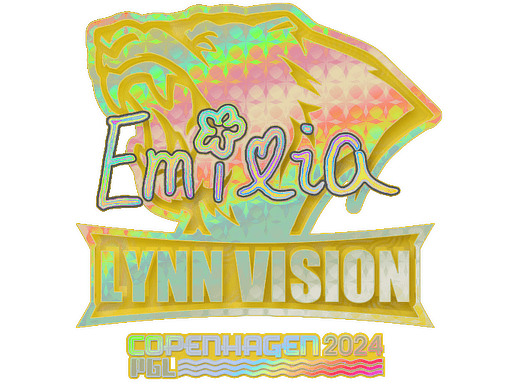 Sticker | EmiliaQAQ (Holo) | Austin 2025