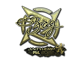 Sticker | es3tag (Gold) | Rio 2022