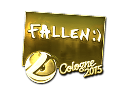 Sticker | FalleN (Gold) | Cologne 2016