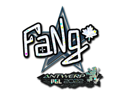 Sticker | FaNg (Glitter) | Antwerp 2022