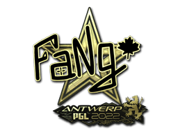 Sticker | FaNg (Gold) | Paris 2023