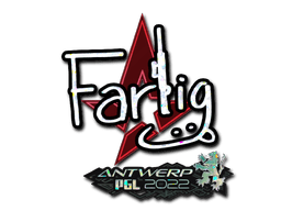 Sticker | Farlig (Glitter) | Antwerp 2022