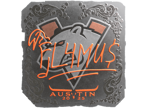 Sticker | FL4MUS (Foil) | Austin 2025