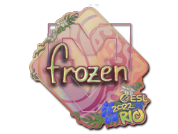 Sticker | frozen (Holo) | Austin 2025