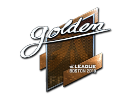 Sticker | Golden (Foil) | Katowice 2019