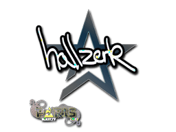 Sticker | hallzerk (Glitter) | Shanghai 2024