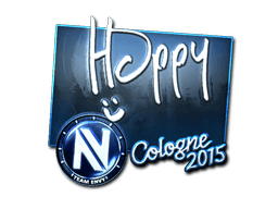 Sticker | Happy (Foil) | Cologne 2016