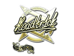 Sticker | headtr1ck (Gold) | Austin 2025
