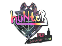 Sticker | huNter- (Holo) | Austin 2025