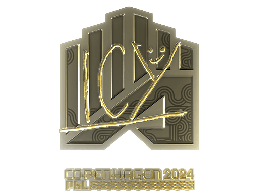 Sticker | ICY (Gold) | Austin 2025