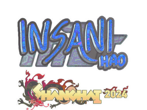 Sticker | insani (Holo) | Austin 2025