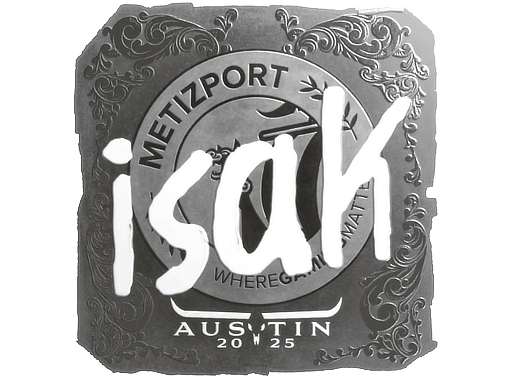 Sticker | isak (Foil) | Austin 2025