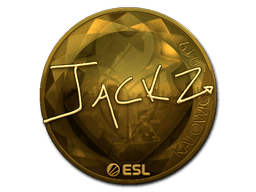 Sticker | JaCkz (Gold) | Berlin 2019